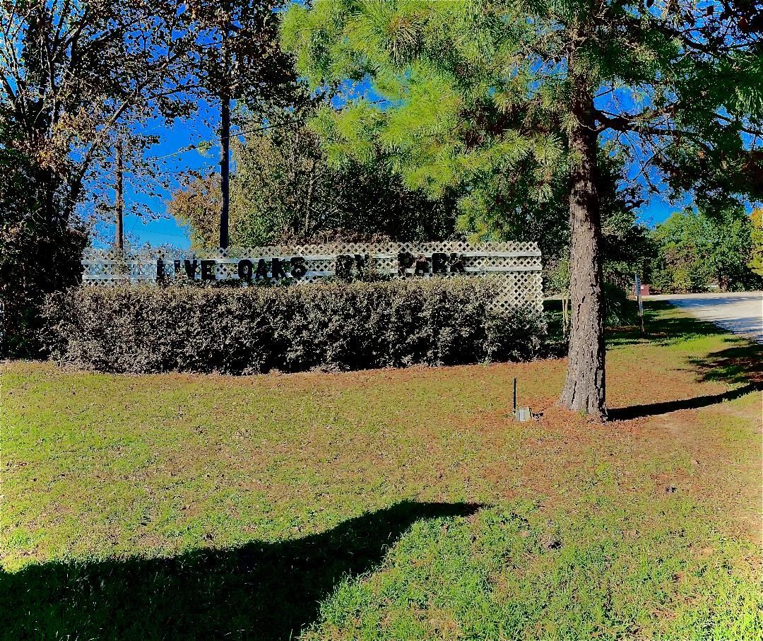 Park A RV sites at Paris Live Oaks